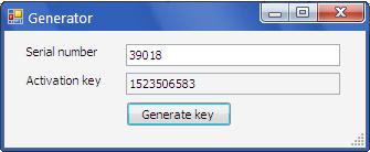 License Key Generator From Serial